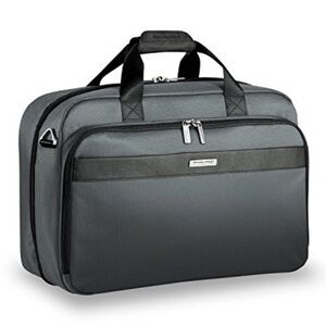 Briggs & Riley Transcend® Black Slate Clamshell Cabin Bag TD441